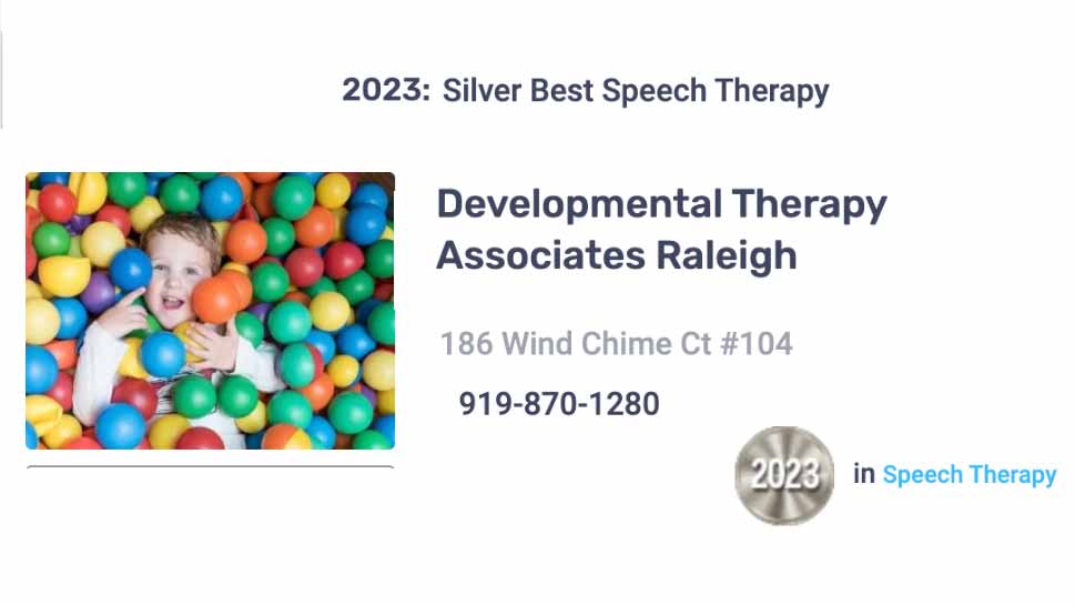 2023 Silver Best Speech Pathology In Raleigh
