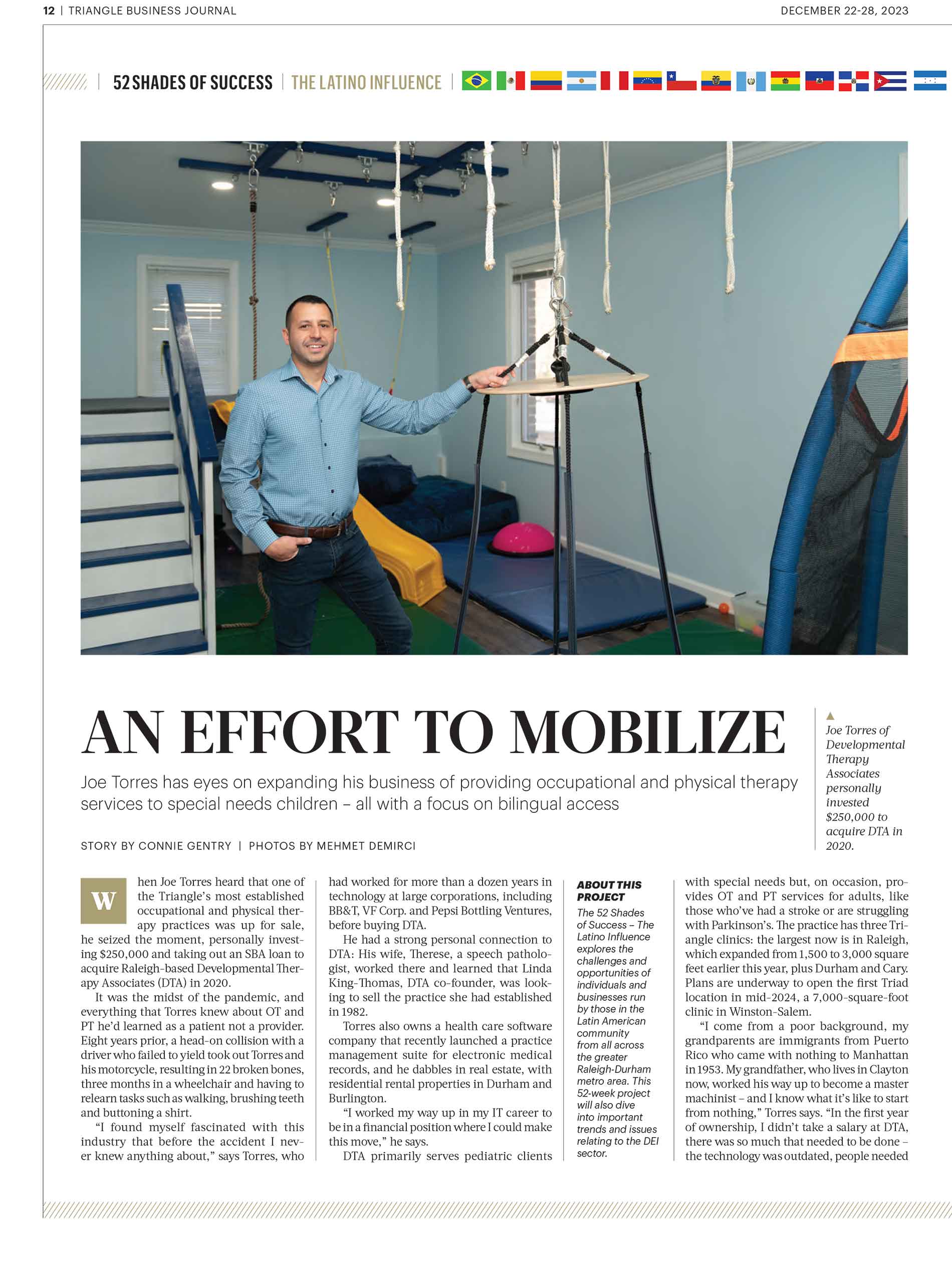 Dta In The Triangle Business Journal